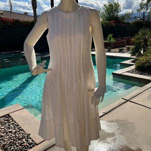 Lauren Ralph Lauren linen Dress Ivory
